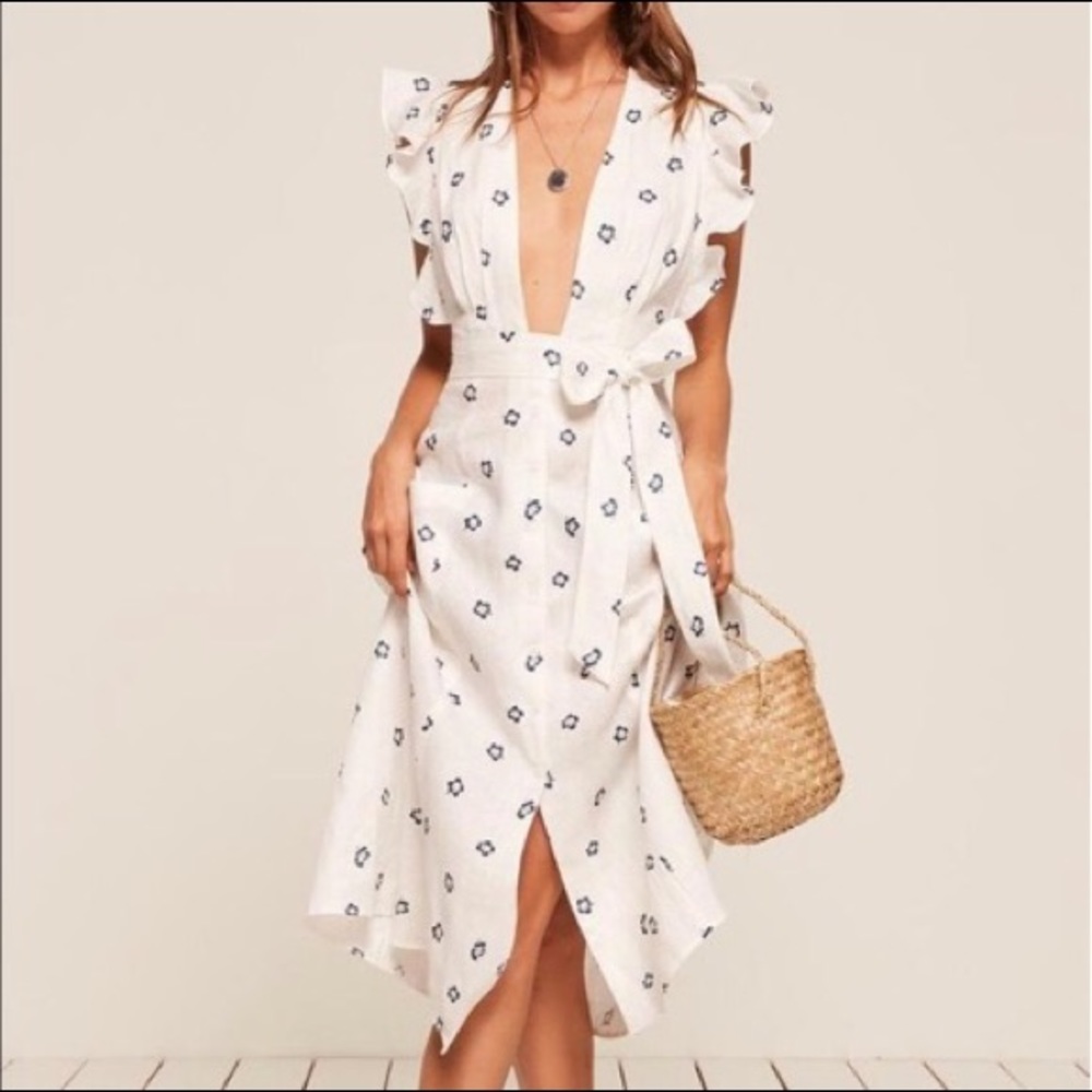 Reformation Serengeti dress size 6 - never worn